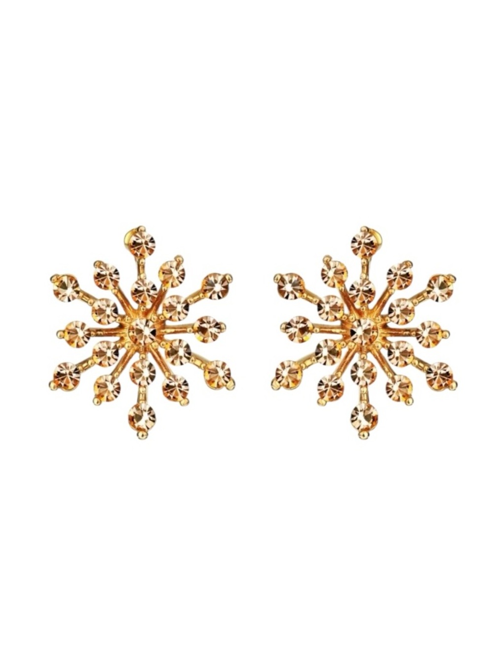 Swarovski Crystals The Cari Starburst Earrings - Picture 6 of 6